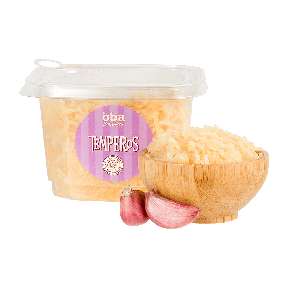Alho Roxo Triturado Oba Bem Querer 180g