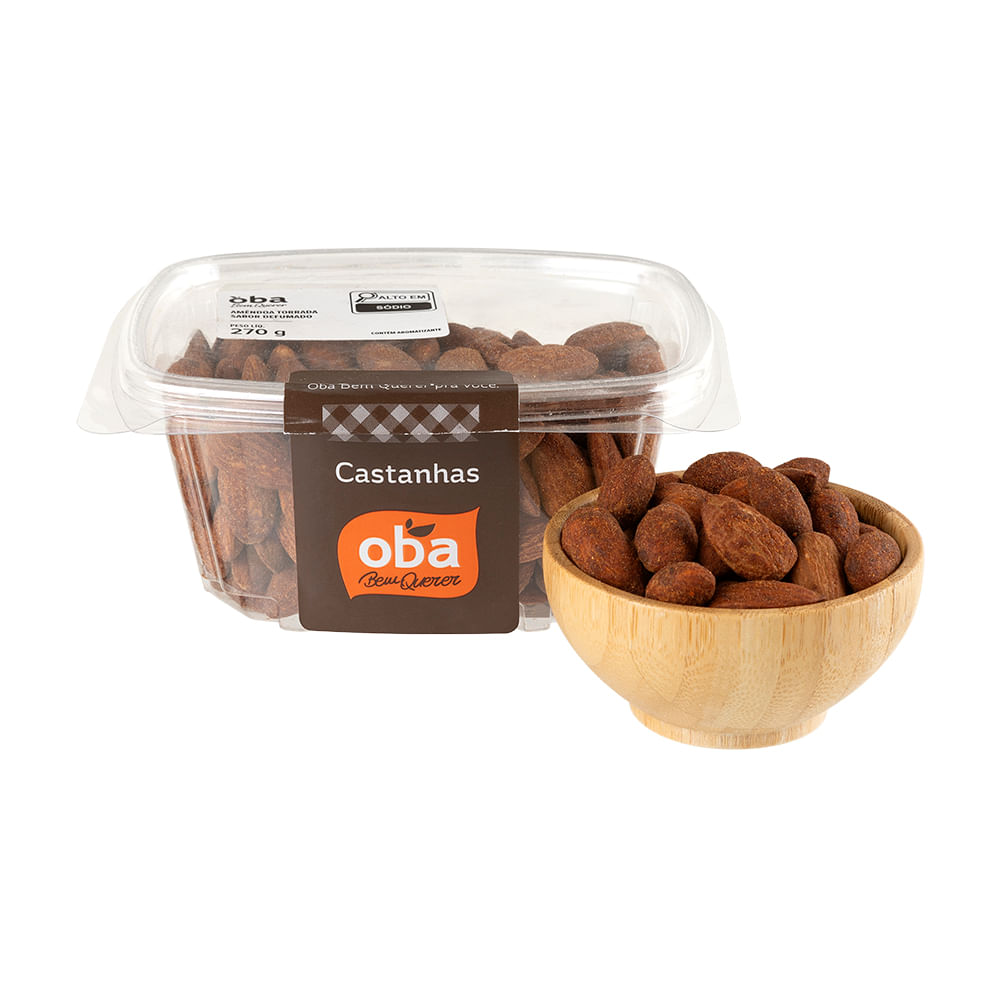Amendoa Chilena Defumada Oba Bem Querer 270g