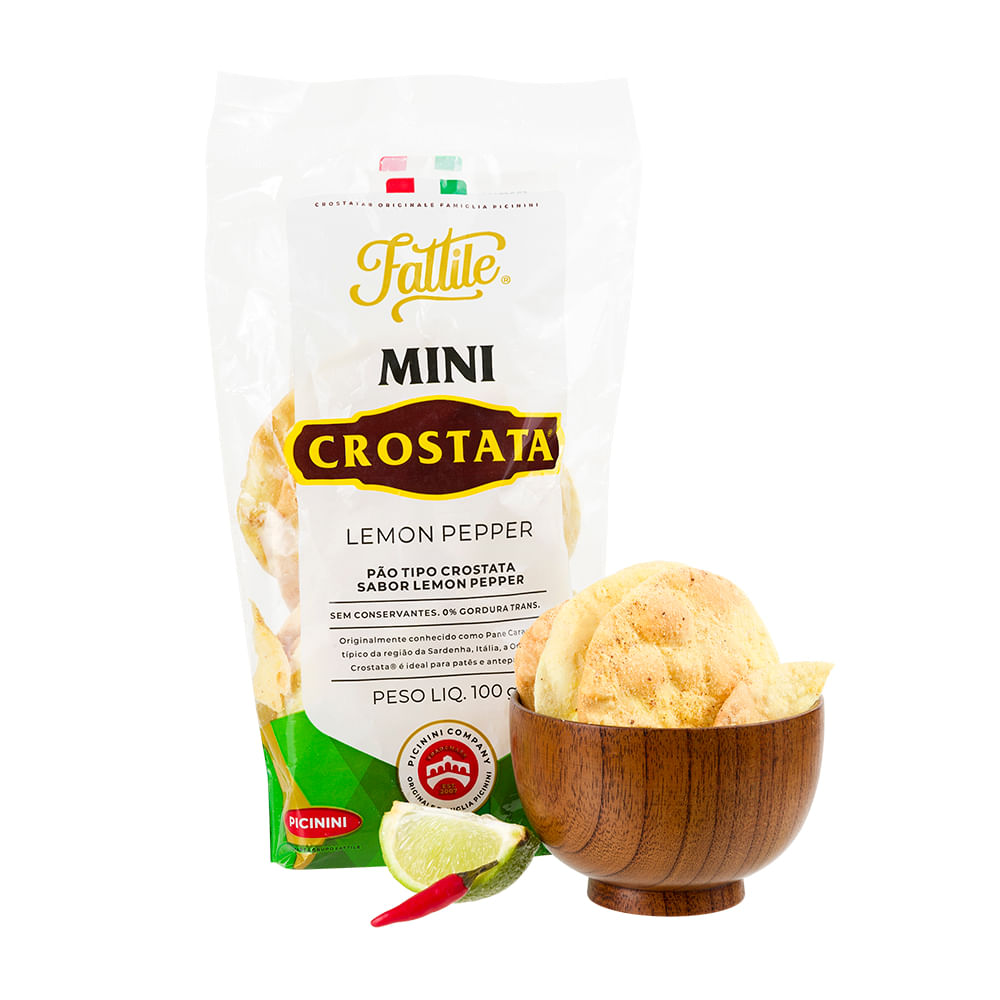 Mini Crostata Lemon Pepper Fatille 100 G
