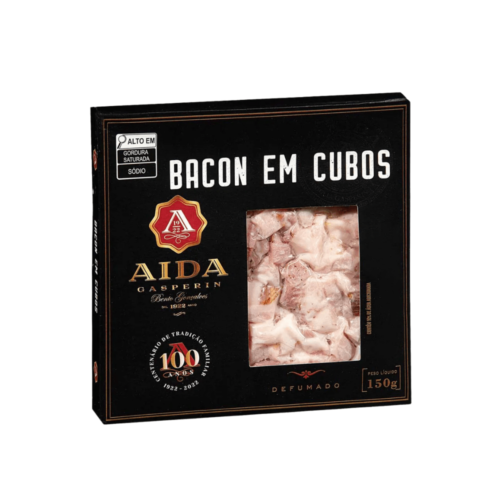 Bacon Em Cubos Aida 150g
