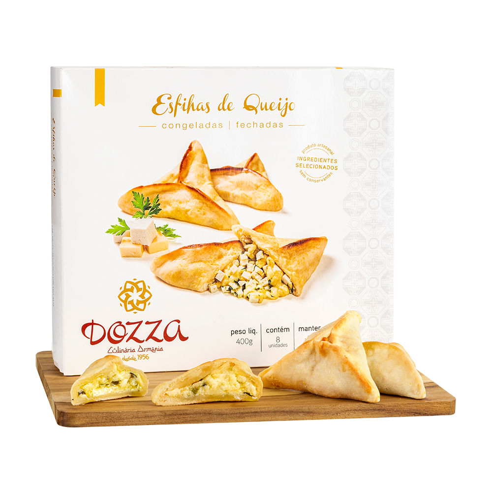 Esfiha Fechada Dozza Queijo 400g