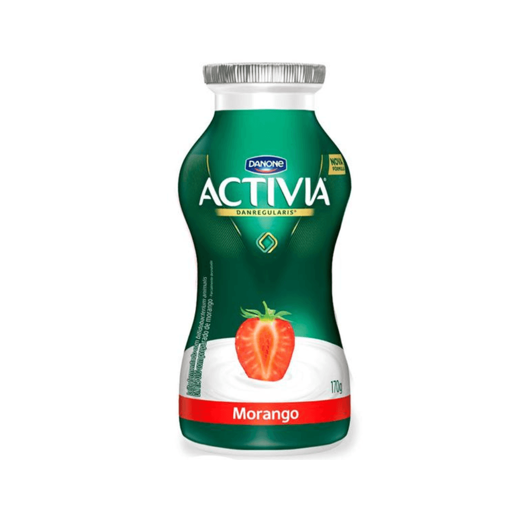 Iogurte Activia Morango Com Probióticos 170g