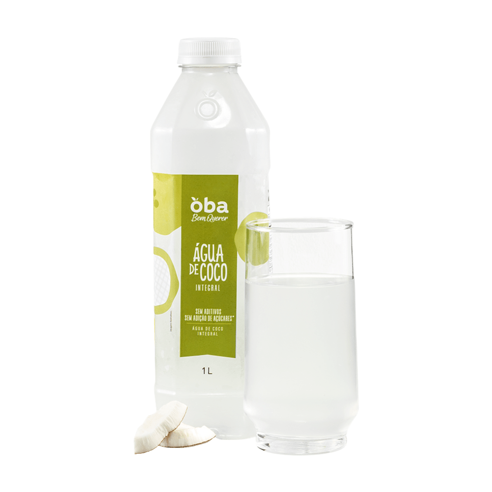 Água De Côco Integral Oba Bem Querer 1l