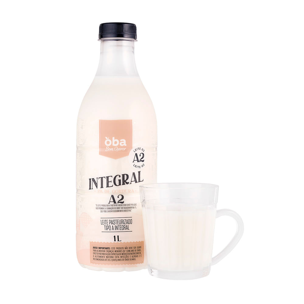 Leite Integral A2 Oba Bem Querer 1 L