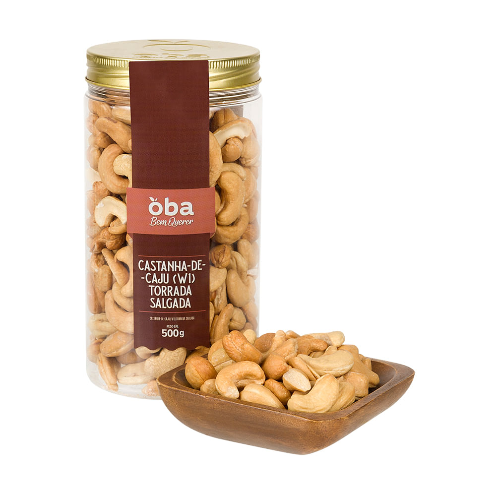 Castanha De Caju Oba Bem Querer Torrada Salgada 500g