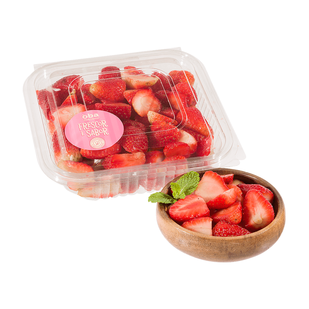 Morango Em Pedaços Oba Bem Querer