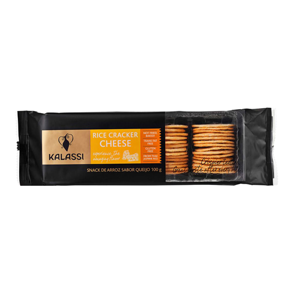 Snack Rice Cracker Cheese Tai Kalassi 100 G