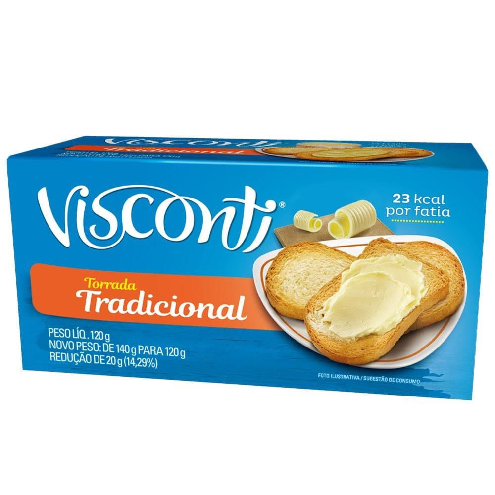Torrada Tradicional Visconti 120 G