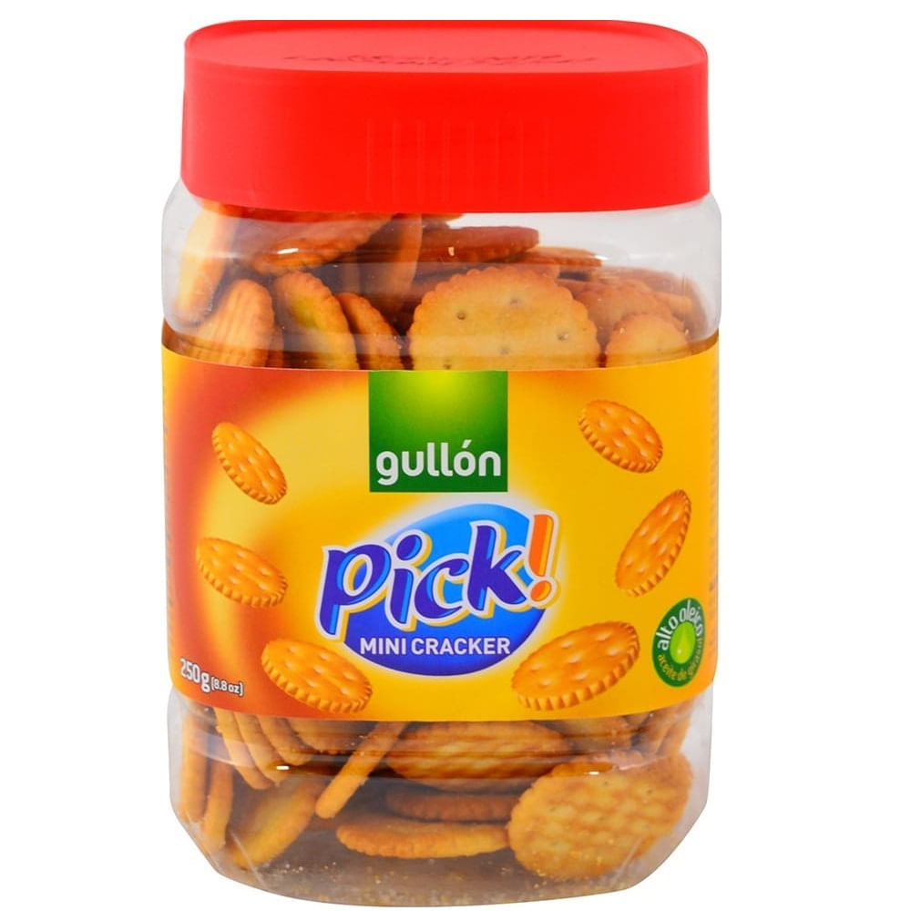 Mini Biscoito Espanhol Cracker Gullon 250 G