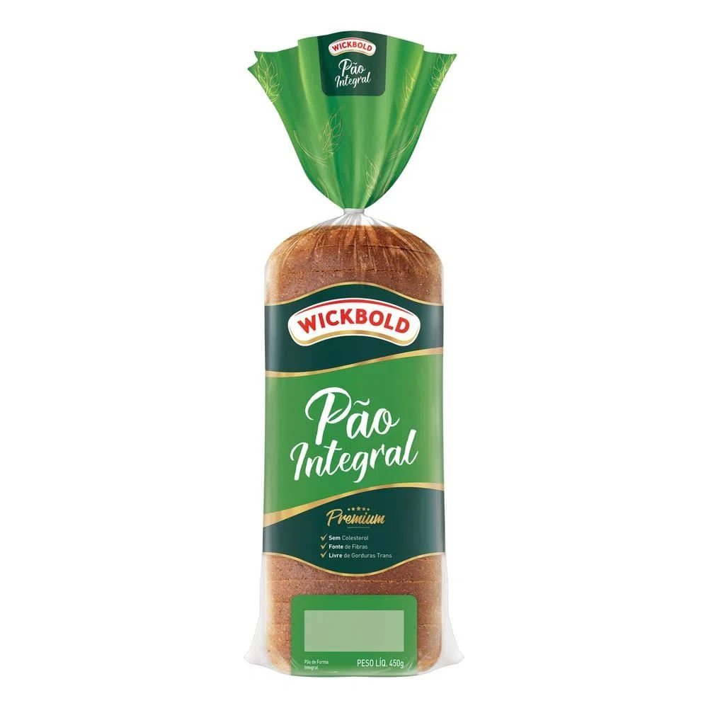 Pão De Forma Integral Wickbold 450 G