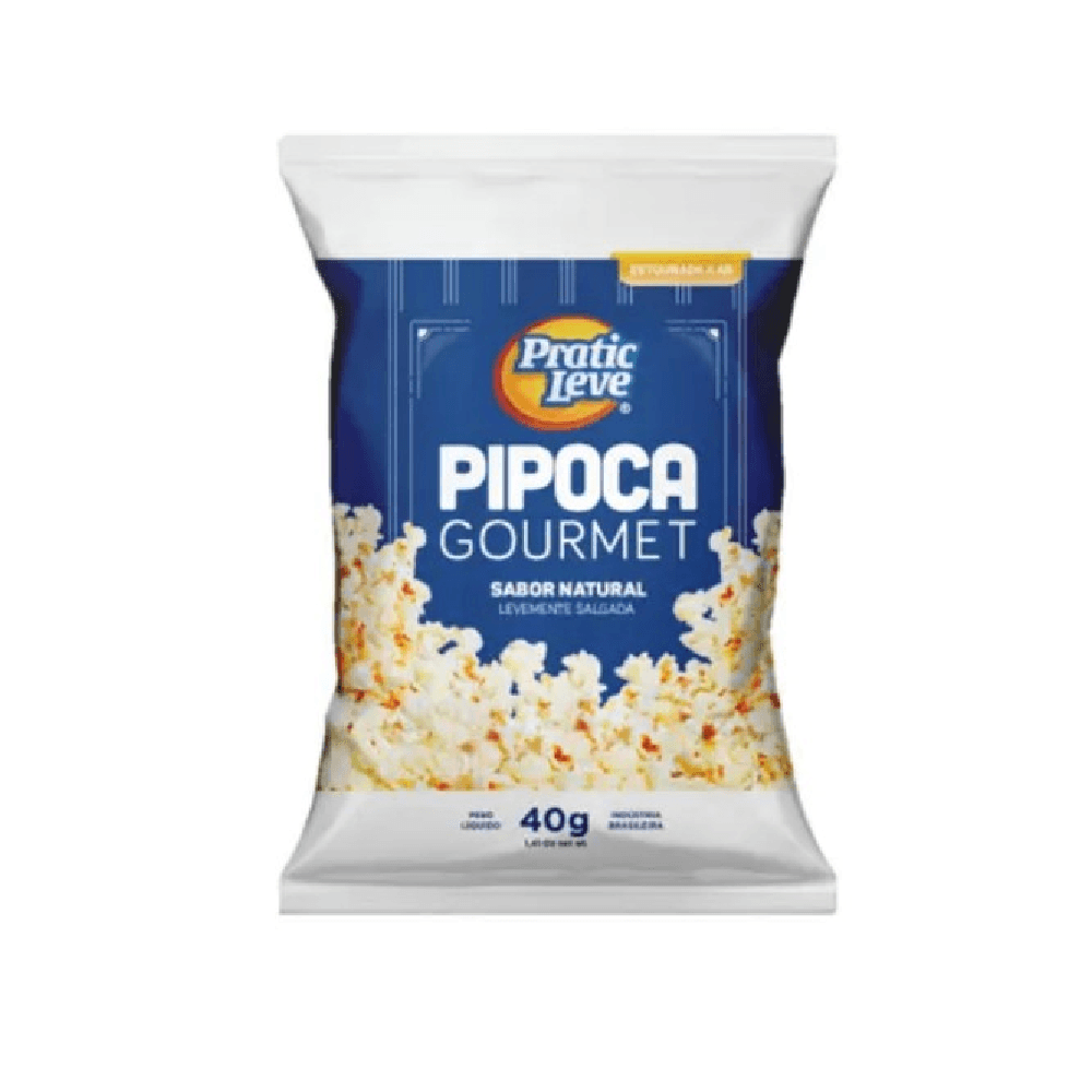Pipoca Sabor Natural Pratic Leve 40 Gr