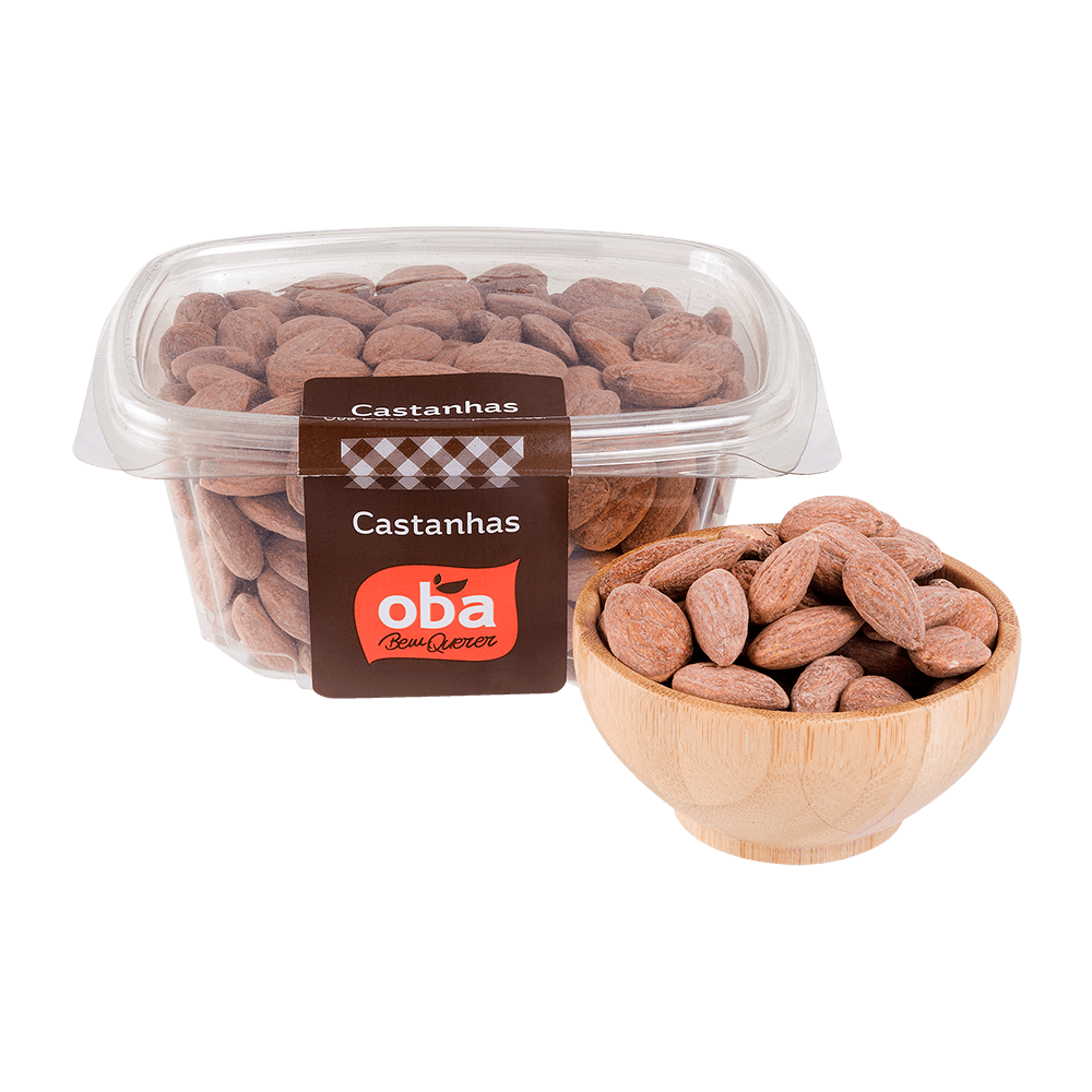 Amêndoa Chilena Torrada E Salgada Oba Bem Querer 200 G