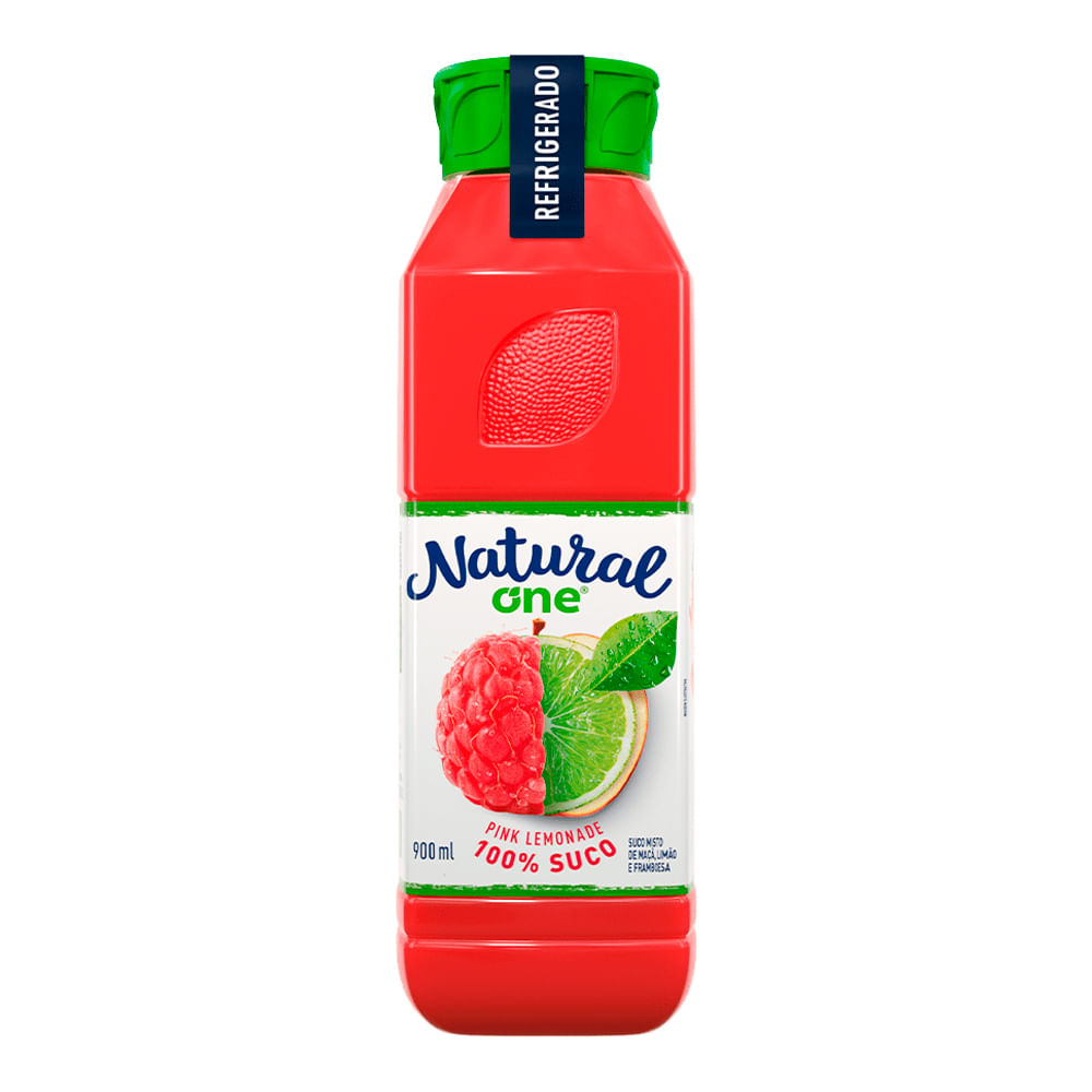 Suco Pink Lemonade Natural One 900 Ml