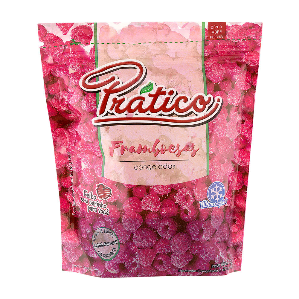 Framboesas Inteiras Prático 300 G