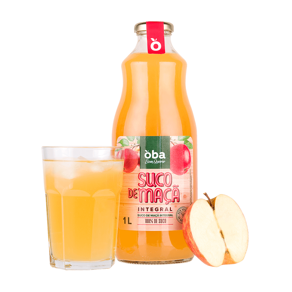 Suco De Maçã Oba Bem Querer Integral 1l